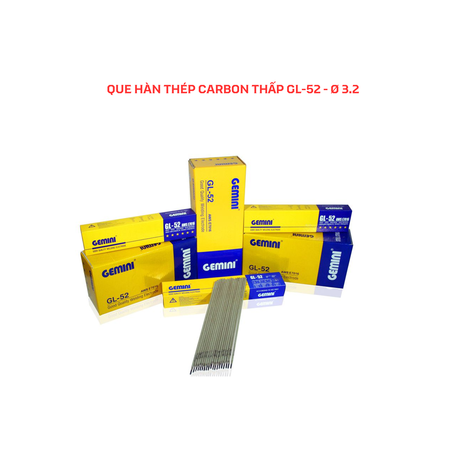 Que hàn thép carbon thấp GL-52 - Ø 3.2 (1)